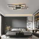 Ljojo LED Chandelier for Living Room Nordic Ceiling Light Modern Square Fixture