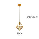 Luxury Crystal Diamond Chandelier Pendant Light for Bedroom & Living room by Ljojo