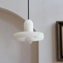 Ljojo Marble Bedside Pendant Lamp: Elegant Dining Room & Bedroom Decorationiece