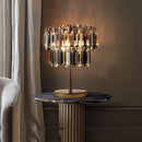 Crystal Bar Table Lamp Luxury Dimmable Desk Light for Home Office Hotel - Ljojo