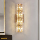 Ljojo Luxury Crystal Wall Lamp for Living Room & Bedroom