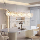 Ljojo Luxury Glass Crystal Chandelier for Living Room, Bedroom, and Study