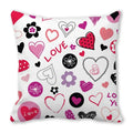 Heart Print Pillowcase for Home Decor by Ljojo - Love Cushion Cover