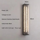 Ljojo Modern LED Outdoor Wall Lamp Waterproof Decorative Lighting Fixture Garden Courtyard