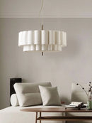 Nordic Retro Living Room Chandeliers Hanging Lamps | Wabi Sabi French Medieval Pendant Lights by Ljojo