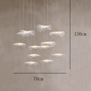 Ljojo LED Chandelier Pendant Lights for Modern Bedroom and Dining Room