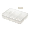 Ljojo 4/6-Grid Fridge Fresh-Keeping Box with Lid - Reusable Food Storage Container