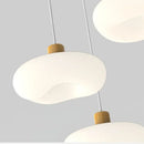 Cream LED Cloud Chandelier Modern Stylish Lighting Fixture for Home Decor by Ljojo