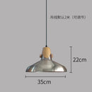 Industrial Style Wrought Iron Pendant Light Modern Chandelier for Living Room by Ljojo