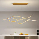 LED Ceiling Chandelier: Minimalist Kitchen Dining Room Pendant Light by Ljojo