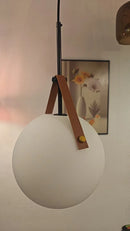 Ljojo Glass Ball Pendant Lamp Designer Led Chandelier for Dining Room Kitchen Island