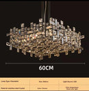 Italian Luxury Crystal Chandelier | Modern LED Dining Room Light Fixture by Ljojo