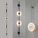 LED Long Pole Wall Lamp for Luxury Villa Home Decor by Ljojo