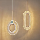 Ljojo Luxury Crystal Pendant Chandelier for Home Bedroom Living Dining Room Decor
