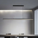 Ljojo Black Aluminum Hanging Lamp Modern LED Square Pendant Light for Home Loft Decor