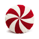 Christmas Chenille Plush Tufted Heart Tree Sugar Beige Cushion Cover for Home Decoration