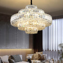 Ljojo LED Crystal Ceiling Chandeliers | Modern Luxury Designer Hanging Lamps for Living Room