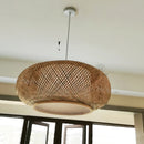 Bamboo Chandelier Pendant Light - Traditional Southeast Asian Style for Tea Room Decor by Ljojo