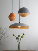 Felt Pendant Light Fixture for Homestay Hotel Coffee Shop | Elegant Nordic Design by Ljojo