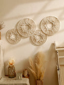 Ljojo™ Macrame Round Wall Hanging Decor - Boho Aesthetic Room Ornament & Gift