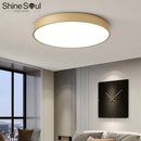 LED Ceiling Light Fixture: Modern Macaron Living Room Decor by Ljojo