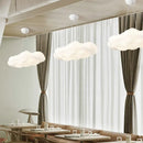 Ljojo Modern Acrylic Cloud Shape Chandelier for Living Room Bedroom Decor