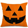 Halloween Expressions Pillow Cover for Party Decoration by Ljojo