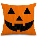 Halloween Expressions Pillow Cover for Party Decoration by Ljojo