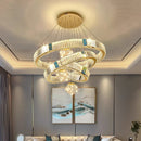 Ljojo Luxury Crystal Chandelier for Living Room and Bedroom Lighting
