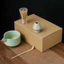 Ljojo Matcha Tea Set with Bamboo Whisk & Bowl for Tea Lovers