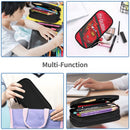 Ljojo Lightning Mcqueen Car Double Layer Pencilcase - Large Capacity Office Accessories