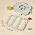 Ljojo Refrigerator Fresh-keeping Box 3/4/6 Grids Onion Garlic Pepper Storage Organizer