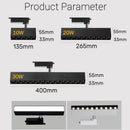Ljojo 20W/30W LED Linear Grille Track Spotlights for Living Room & Cloth Store