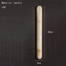 Ljojo Marble Wall Sconce Foyer Dining Room Bedroom Copper Lamp