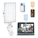 Ljojo LED Cell Phone Fill Light - Portable Handheld Clip-on for Live Meeting Selfie Photography