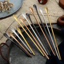 Ljojo Long Handle Stainless Steel Teaspoon for Coffee, Tea, Dessert, and Ice Cream