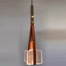 Modern Luxury Brown Leather Restaurant Pendant Lamp Designer Creative Personality Art Bar Counter Bedroom Bedside Lamp by Ljojo