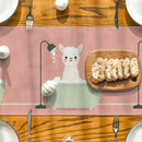 Alpaca Bathtub Table Runner by Ljojo: Kitchen & Dining Farmhouse Decor, Wedding Party Runner