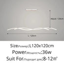 LED Pendant Lights Minimalist Hanging Light for Living Room Dining Bedroom by Ljojo