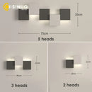 Ljojo LED Geometric Wall Sconce - Modern Lighting Fixture for Living Room & Bedroom