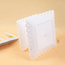 Ljojo 3-Layer Fruit Tray for Party Desserts, Snacks, and Fruits