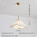 Nordic Fabric Led Chandelier Modern White E27 Pendant Lights - Ljojo