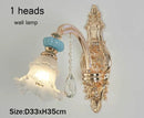 Modern Crystal Chandelier Light Bedroom Living Room Nordic Decoration - Ljojo