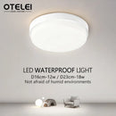 Ljojo LED Ceiling Light: Waterproof Round Fixture for Modern Bathroom, Bedroom, Kitchen & More