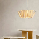 Ljojo Japanese Wabi-Sabi Style Fabric Chandelier Medieval Vintage Tea Room Pendant Light