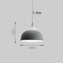 GEW Minimalism Macaroon Pendant Light Ceiling Chandelier for Bedroom Nordic Style Ljojo