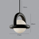 LED Green Planet Balloon Chandelier for Bedroom, Nordic Style - Ljojo