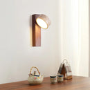 Natural Stone Wall Lamp Sconce Light for Bedroom Bedside - Ljojo