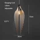 Ljojo Contemporary Metal LED Pendant Light | Minimalist Round Ball Chandelier Fixture