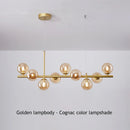 Modern Glass Ball Dining Room Chandelier Pendant Lamp by Ljojo - Stylish Home Decor Lighting